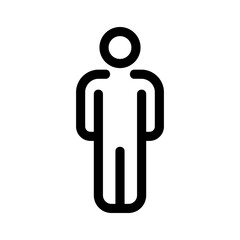 male icon or logo isolated sign symbol vector illustration - high quality black style vector icons
