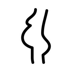 pregnant icon or logo isolated sign symbol vector illustration - high quality black style vector icons
