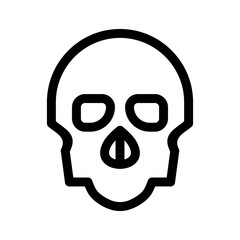 skull icon or logo isolated sign symbol vector illustration - high quality black style vector icons
