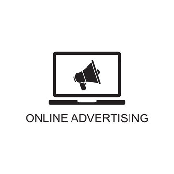 Online Advertising Icon , Viral Marketing Icon