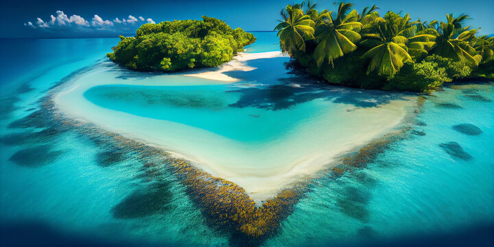 Beautiful Caribbean islands.