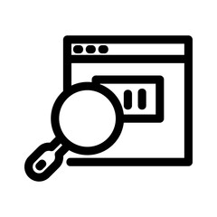 seo icon or logo isolated sign symbol vector illustration - high quality black style vector icons
