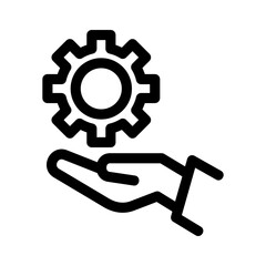 service setting icon or logo isolated sign symbol vector illustration - high quality black style vector icons
