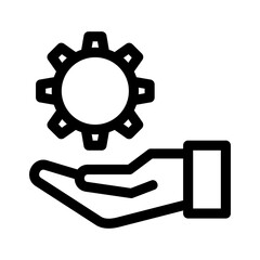 service setting icon or logo isolated sign symbol vector illustration - high quality black style vector icons
