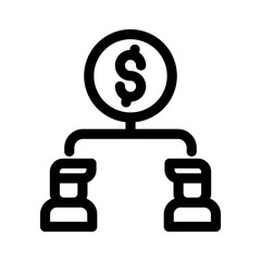 shareholders icon or logo isolated sign symbol vector illustration - high quality black style vector icons
