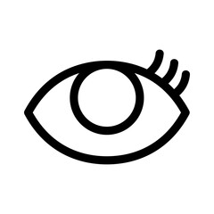 vision icon or logo isolated sign symbol vector illustration - high quality black style vector icons
