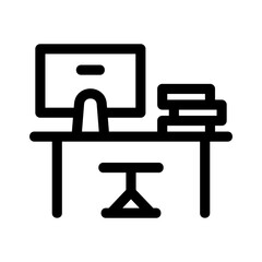 workplace icon or logo isolated sign symbol vector illustration - high quality black style vector icons
