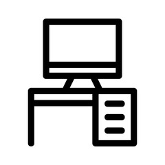 workplace icon or logo isolated sign symbol vector illustration - high quality black style vector icons
