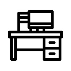 workplace icon or logo isolated sign symbol vector illustration - high quality black style vector icons
