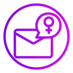 mail gradient icon