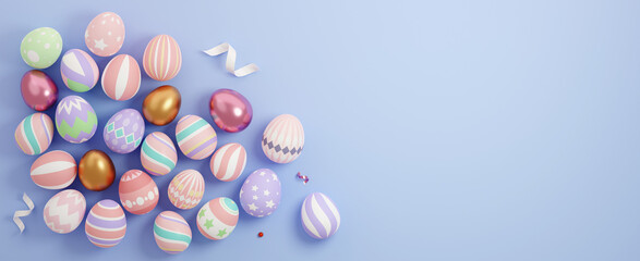 Easter egg background.