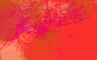 Abstract grunge texture paintbrush wall painting background vector