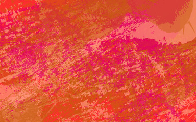 Abstract grunge texture paintbrush wall painting background vector