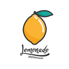 Fresh lemonade logo design for your brand or business
