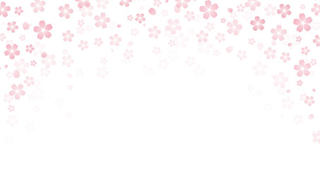 桜　グラデーション　背景　素材