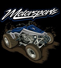 Dirt Racing Car splash, isolated on black background, for t-shirt business, digital printing, screen printing, and poster