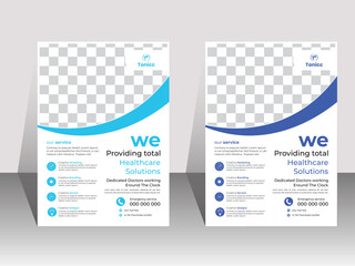 medical flyer design,medicel healthflyer design,template