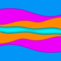 abstract pattern background blue pink orange 
