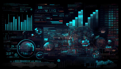 data analysis and visualization, chart, digital