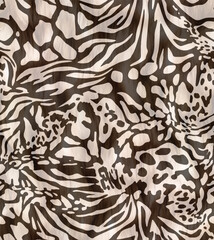 seamless pattern with leaves
