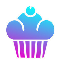cup cake icon 