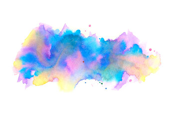 Obraz premium watercolor splashes.