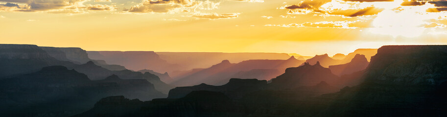 Sunset in the Grand Canyon