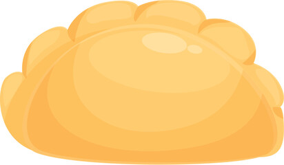 Festival dumpling icon cartoon vector. Chinese food. Dish cuisine