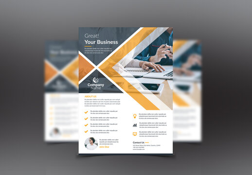 Creative Business Flyer Layout