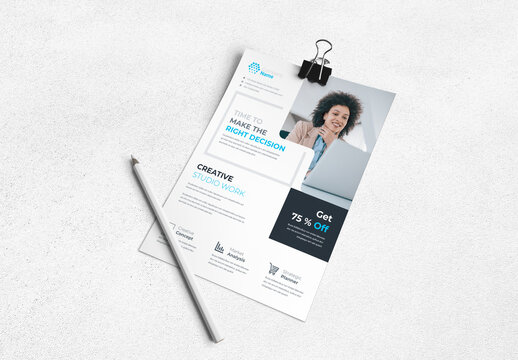 Simple Flyer Layout