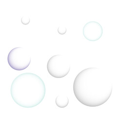 illustration of bubbles soap
