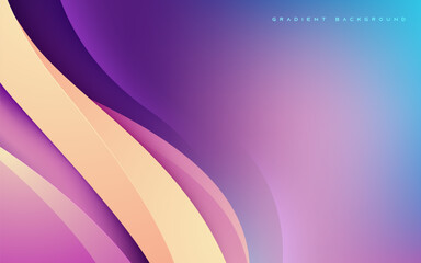 Abstract modern background gradient  soft color design