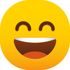 Smiling face emoji