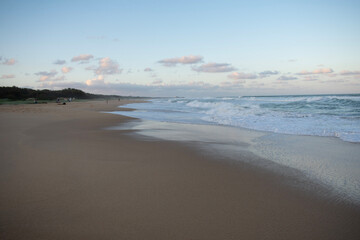 beach at sunset