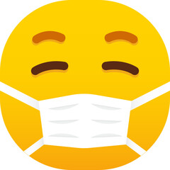 Face with Medical Mask emoji
