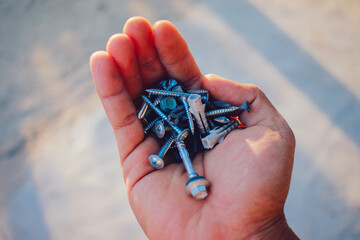 handful of screw