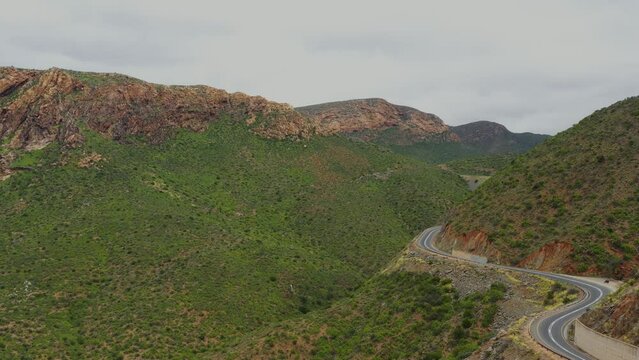Cango Caves Mountain range near Oudtshoorn South Africa