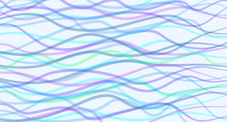 Abstract wavy light background with blue and white lines. Backdrop for postcards and banners, for advertising and business, posters, websites and covers, vector illustration for graphic design