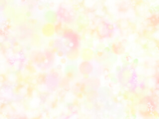 カラフルな色が柔らかくぼやけたファンシーな壁紙