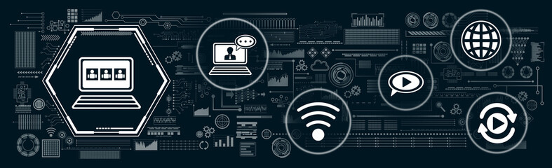 Concept of video conference