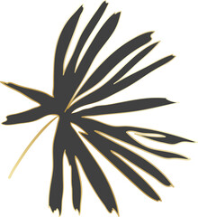 Luxury tropical leaf 