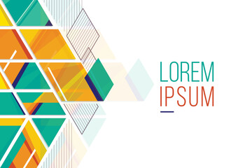 Colorful Geometric Background Wallpaper