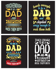 Father's Day T Shirt Design Template