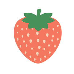 colorful strawberry 
