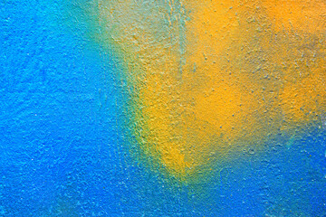 underground art of colorful aerosol graffiti on a street city wall , bright drawing of a modern urban painter in new style