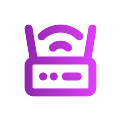 router gradient icon