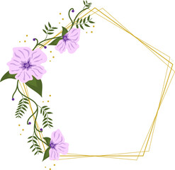 Wedding Floral Frame