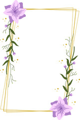 Wedding Floral Frame