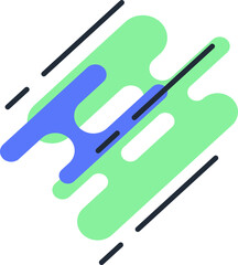 Abstract Geometric Corner Element