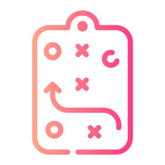 strategy gradient icon